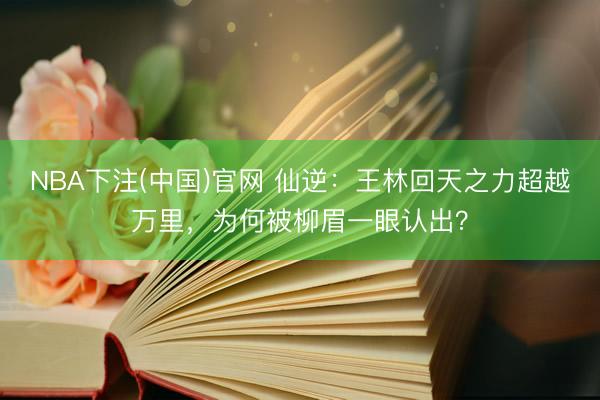 NBA下注(中国)官网 仙逆：王林回天之力超越万里，为何被柳眉一眼认出？